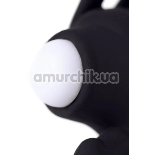 Виброкольцо JOS Good Bunny, чёрное