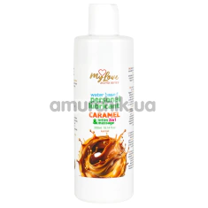 Массажный лубрикант MyLove Aroma Series Personal Lubricant 2in1 Caramel - карамель, 300 мл - Фото №1