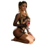 Сукня Star Night Longsleeve Fishnet Mini Dress, чорна - Фото №4