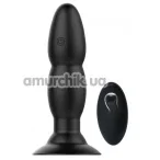 Анальная пробка с вибрацией Sexentials Jubilation, чёрная - Фото №1