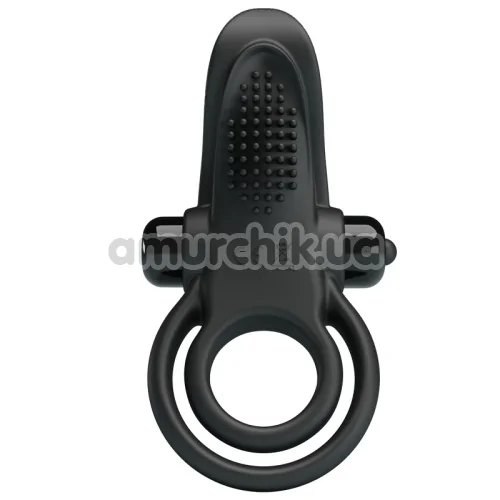 Віброкільце Pretty Love Vibrant Penis Ring 210203, чорне