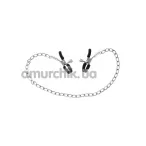 Зажимы для сосков Nipple Chain metal - Фото №1