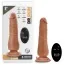 Вібратор Dr. Skin Wireless Remote Dildo 9, світло-коричневий - Фото №4