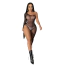 Комбинезон Star Night One Shoulder Leopard Bodystocking, черный - Фото №2