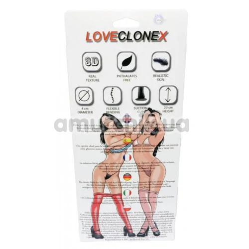 Фаллоимитатор LoveCloneX Morfeusz 7, телесный