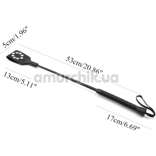 Стек Rivet Spanking Whip, черный