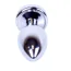 Анальная пробка с радужным кристаллом Exclusivity Jewellery Silver Plug, серебряная - Фото №7