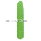 Кліторальний вібратор Fuck Green Bio Bullet, зелений - Фото №1