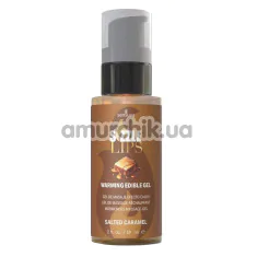 Оральний гель з зігріваючим ефектом Sensuva Sizzle Lips Salted Caramel - солона карамель, 59 мл - Фото №1