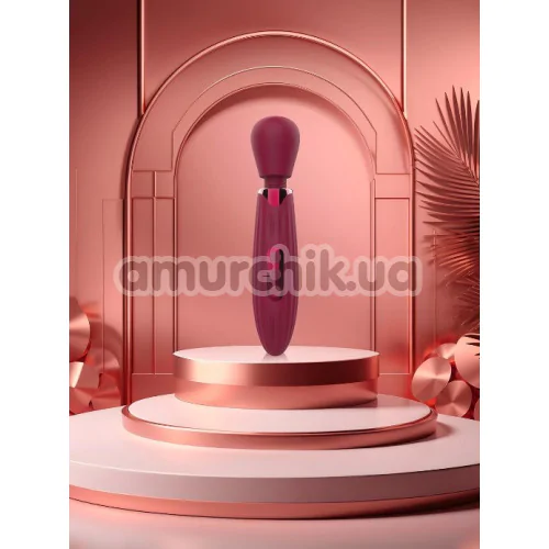 Универсальный вибромассажер Glam Wand Vibrator, розовый