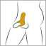 Мастурбатор з вібрацією Your New Favourite Penis Vibrator, жовтий - Фото №12