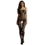 Комбінезон Star Night Rose Bodystocking, чорний - Фото №1