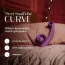 Вибратор для клитора и точки G Snail Vibe Curve, фиолетовый - Фото №11