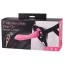 Страпон з вібрацією Vibration Dildo Strap-On Remote Control 7, рожевий - Фото №3
