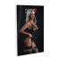 Комплект Daring Intimates Underboob Cami Garter, черный: корсет + трусики-стринги - Фото №6
