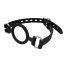 Кляп-кольцо DS Fetish Silicone Ring Gag, черный - Фото №2