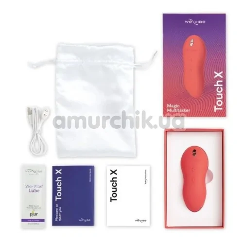 Вібратор We-Vibe Touch X Crave Coral (ві вайб тач ікс Кораловий)