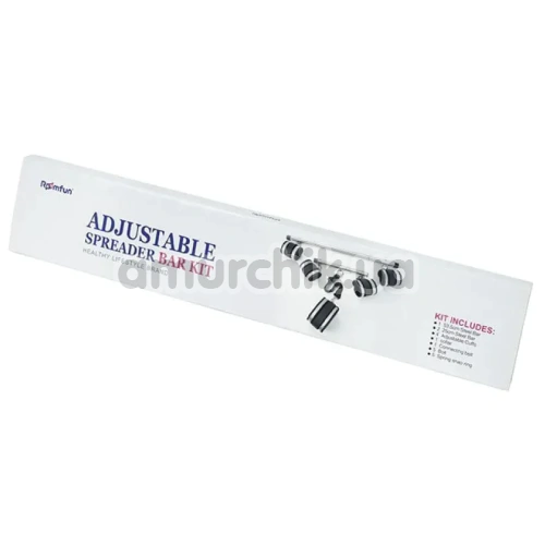 Бондажний набір Roomfun Adjustable Spreader Bar Kit, чорний