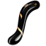 Фалоімітатор Secret Kisses 7 Handblow Double Ended Dildo, чорний - Фото №2