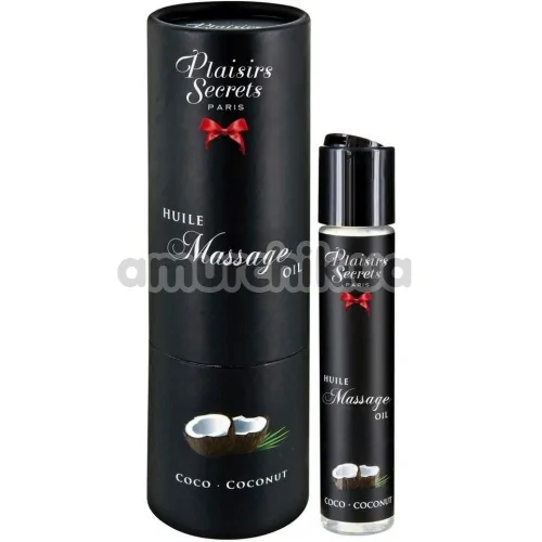 Масажна олія Plaisirs Secrets Paris Huile Massage Oil Coconut - кокос, 59 мл