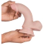 Фаллоимитатор Knight Cock Triple Density Dildo 7.5, телесный - Фото №4
