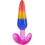 Набор из 3 анальных пробок Crystal Jellies Anal Trainer Kit, разноцветный - Фото №6