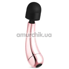 Вібратор Rosy Gold Nouveau Mini Curve Massager, рожевий - Фото №1