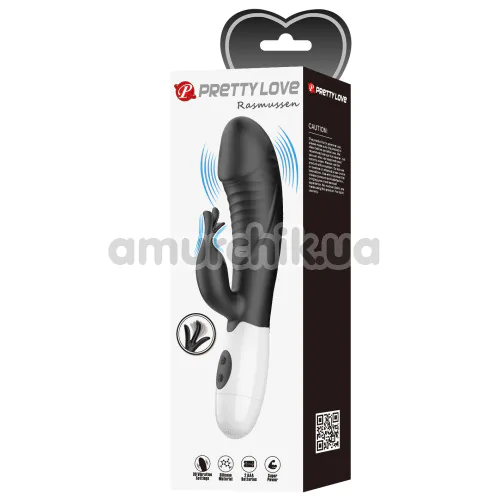 Вибратор Pretty Love Rasmussen, черный