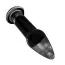 Анальная пробка Love Toy Glass Romance Dildo GS12, черная - Фото №3
