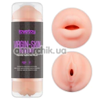 Мастурбатор Lovetoy Virgin-Skin Blowout Heavenly Vagina and Mouth, тілесний - Фото №1