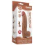 Фаллоимитатор Sliding-Skin Dual Layer Dong King Sized 12, светло-коричневый - Фото №15