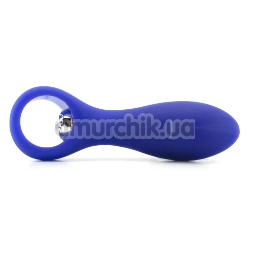 Анальная пробка с вибрацией Posh Silicone “O” Probe, фиолетовая