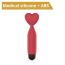 Клиторальный вибратор Sweet Play Mini Heart Vibrator A14, красный - Фото №9