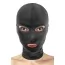 Маска Fetish Tentation Enjoy Pain Open Mouth And Eyes Hood, черная - Фото №1