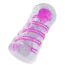 Мастурбатор Pretty Love Transparent Spiral Masturbator, розовый - Фото №2