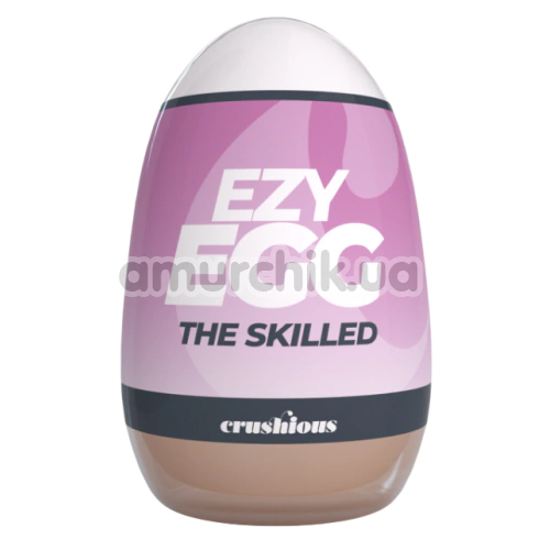 Мастурбатор Crushious Ezy Egg The Skilled, телесный