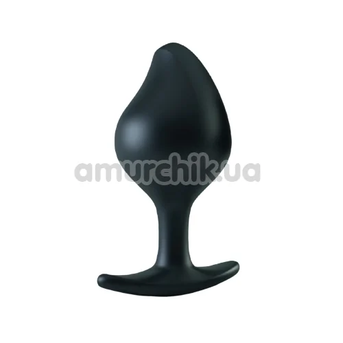 Анальная пробка для электростимуляции Mystim Rocking Vibe Electrosex Butt Plug & Vibration, чёрная