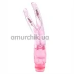 Вибратор Double Clit Pointer розовый - Фото №1