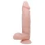 Фалоімітатор Super Dildo 8.2, тілесний - Фото №1