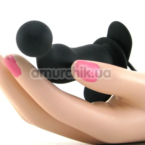 Анальна пробка з вібрацією Tinglers Vibrating Plug III, чорна