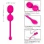 Вагинальные шарики с вибрацией Rechargeable Dual Kegel, розовые - Фото №7