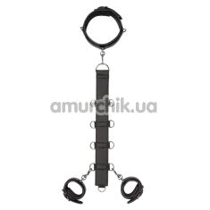 Бондажний набір Easy Toys Wrist To Neck Restraint Set, чорний - Фото №1