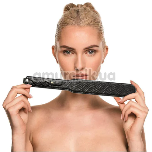 Шлепалка Guilty Pleasure Phantom Braided Paddle, черная