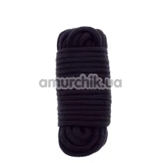 Веревка BondX Bondage Love Rope 10 м, черная - Фото №1