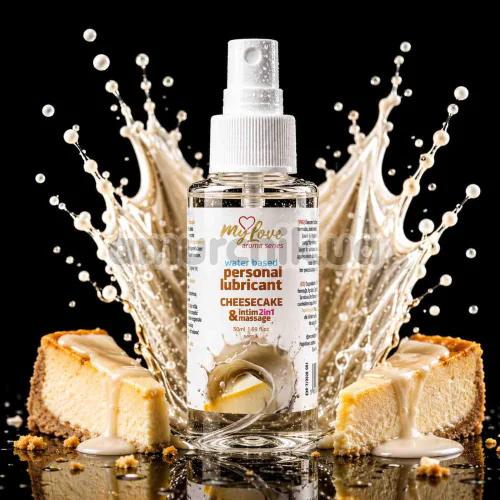 Массажный лубрикант MyLove Aroma Series Personal Lubricant 2in1 Cheesecake - чизкейк, 50 мл
