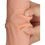 Фаллоимитатор Sliding-Skin Dual Layer Dong King Sized 12, телесный - Фото №16