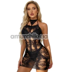 Платье Star Night Royal Lace Mini Dress, черное - Фото №1