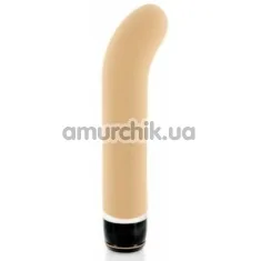 Вібратор для точки G Silicone Classic G-spot Vibrator, тілесний - Фото №1