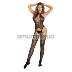 Комбінезон Bodystocking 2066, чорний - Фото №1