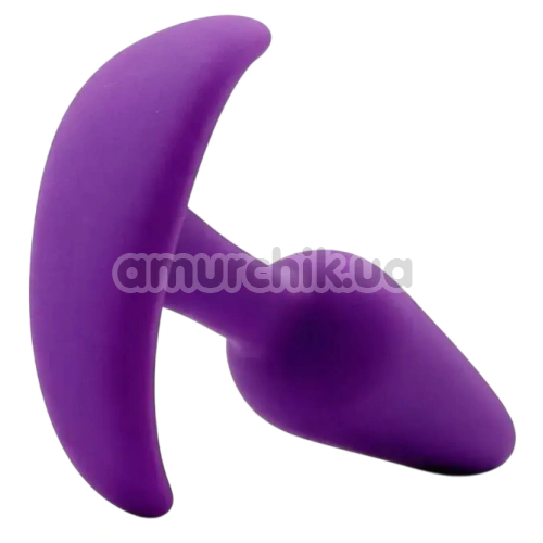Анальная пробка Alume Silicone Anchor Plug M, фиолетовая